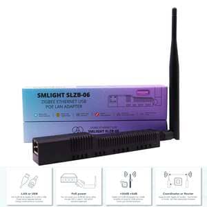 Купити SMLIGHT SLZB-06 – адаптер Zigbee 3.0 для Ethernet