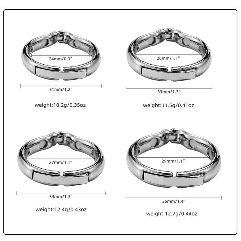 Купити Runyu Metal Cock Circumcision Blocker Ring Glans Penis ...